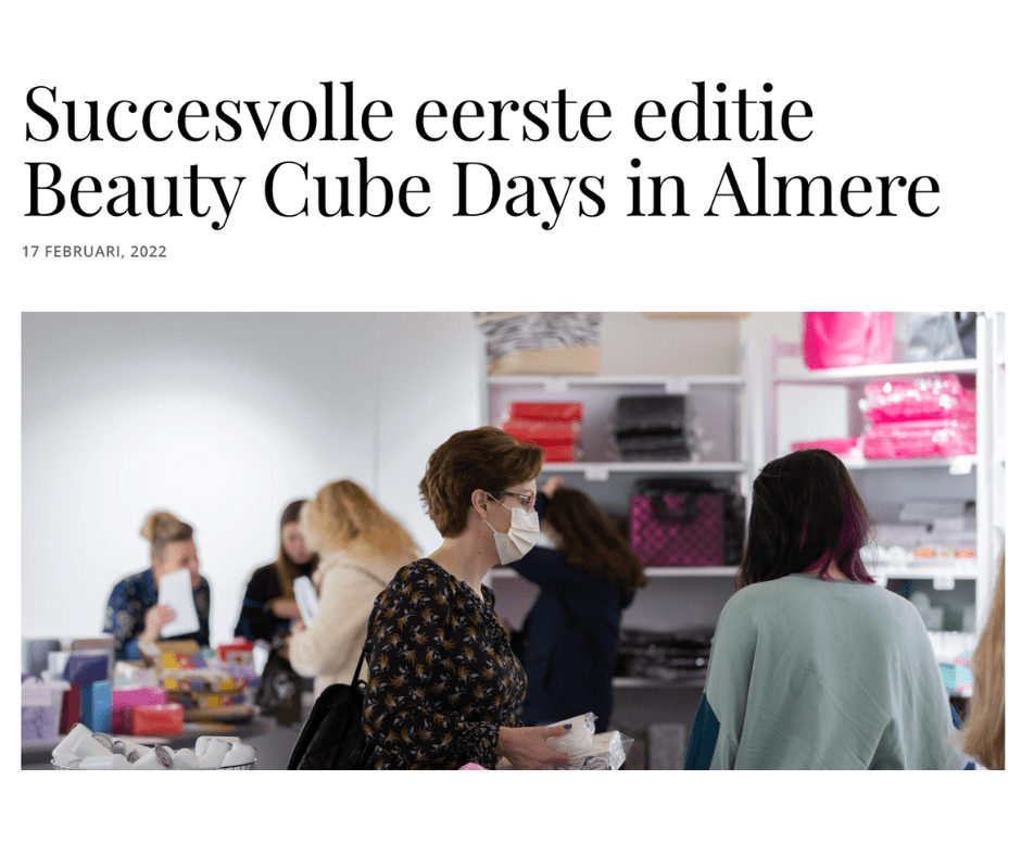 Samenvatting Beauty Cube Days in de Beauty Professional